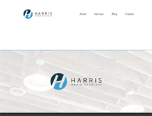 Tablet Screenshot of harrismediasolutions.com